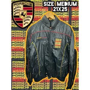 Porsche 70s Style Auto Competition Vintage Racing Windbreaker – Medium Rare Find